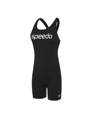 Speedo Women's Endurance+ Legsuit | Durable Full-Coverage Swimwear