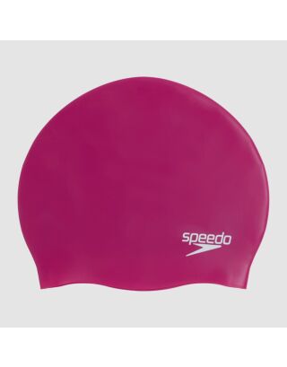 Speedo Plain Moulded Silicone Swim Cap – Electric Pink | Swimwear Shack