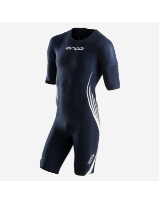 Orca Men’s RS1 Sleeved Swimskin – Navy | Elite Triathlon Suit | Swimwear Shack | Tri Shack